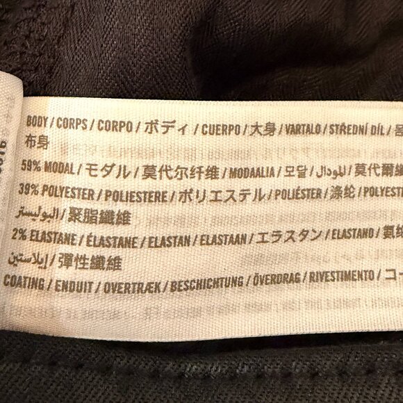 Abercrombie & Fitch High Rise Super Skinny Ankle Jeans Black 29 / 8R - Picture 8 of 9